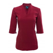 NU V NECK- HALF POCKET 3/4 LENGTH SLEEVE